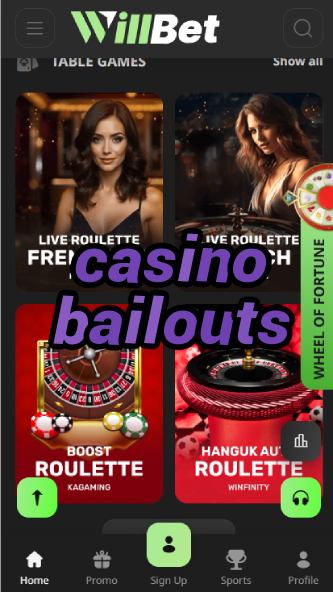 Casino Bailouts - Casino Financial Rescue Info-casinoorder.vip