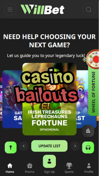 Casino Bailouts - Casino Financial Rescue Info-casinoorder.vip